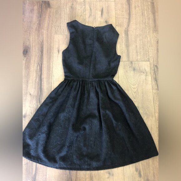 ZARA TRAFALUC BLACK MINI DRESS IN SIZE SMALL - Picture 4 of 4